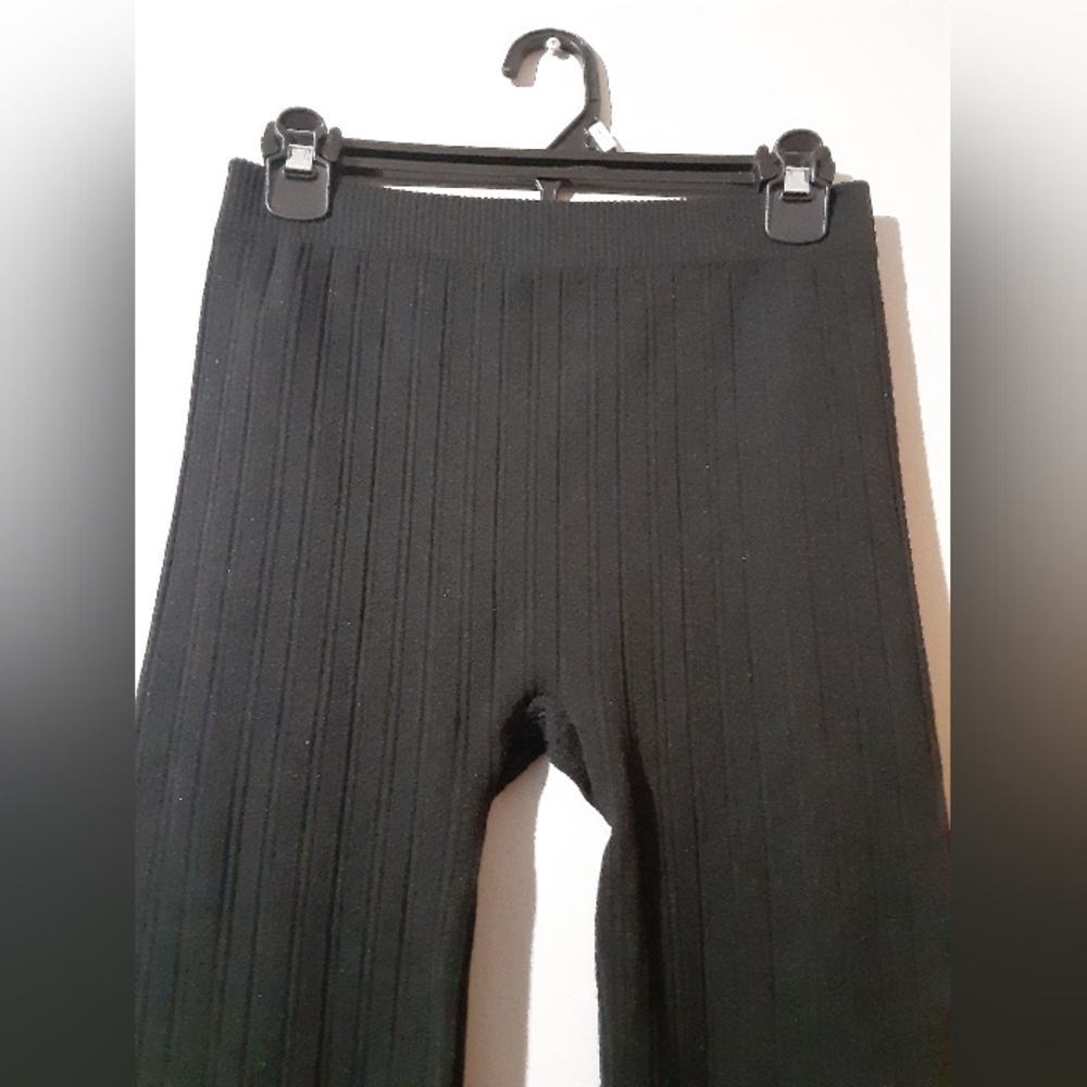 Steve Madden Classic Black Tights Leggings Black Women's Size M - Picture 2 of 4